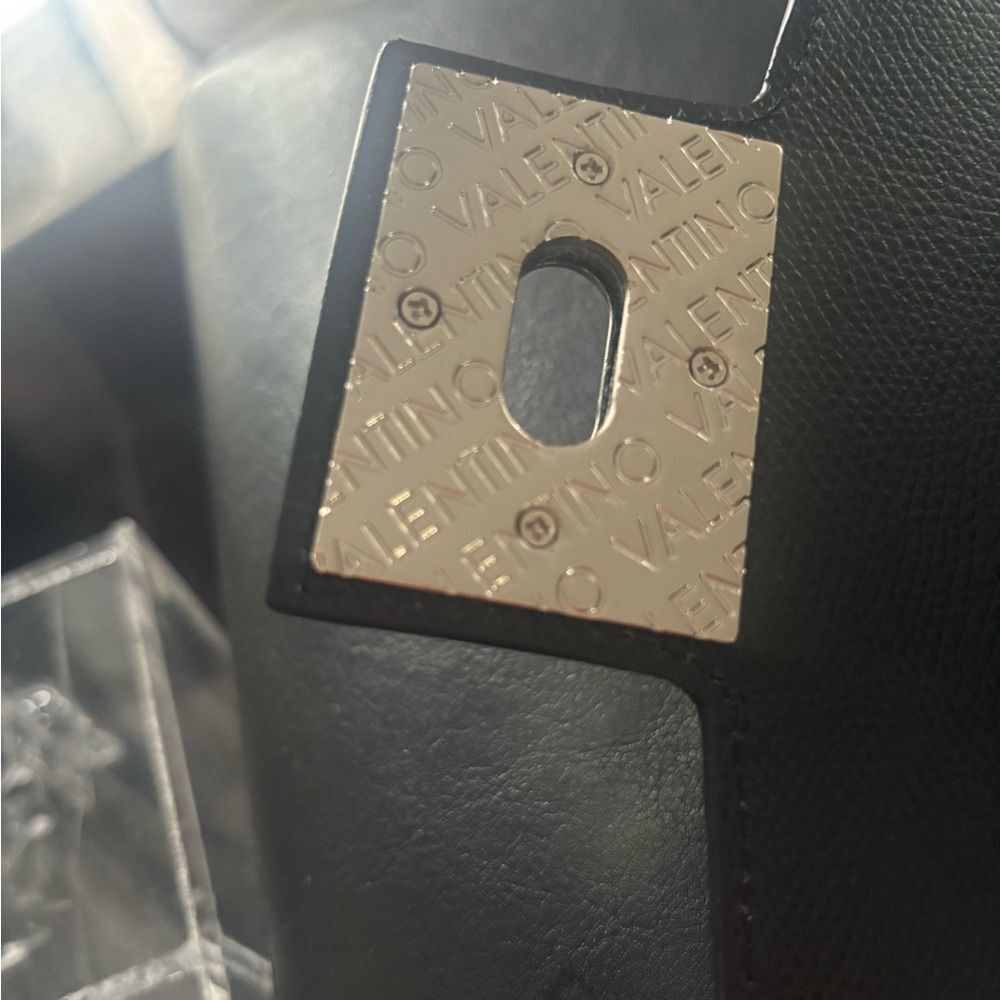 Valentino Mario MADE IN ITALY HANDBAG Yasmine Palmellato Black stud logo purse - Picture 5 of 14